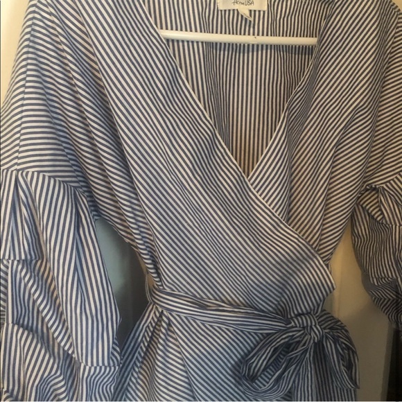 Wrap Tie Top - Picture 4 of 7